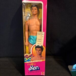 Sunsational Malibu Ken Hispanic Doll 4971 Mattel 1983 NRFB